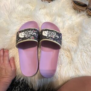 The North Face Women's Sandals - Purple and Black